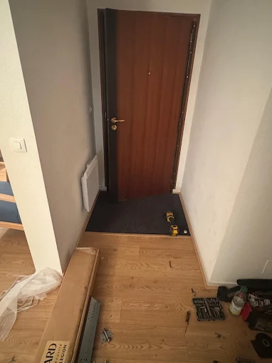 Intervention d'ouverture de porte blindée